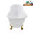 53.1'' x 25.6'' Soaking Acrylic Bathtub-72770160-76275073