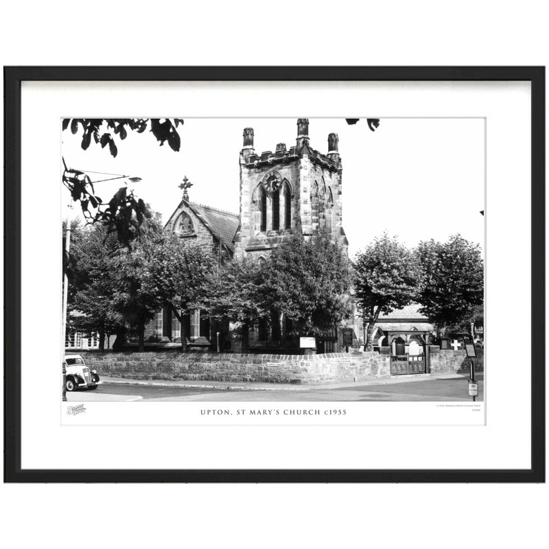 Upton, St Mary's Church C1955 by Francis Frith - Single Picture Frame Print, 28cm H x 36cm W x 2.3cm D