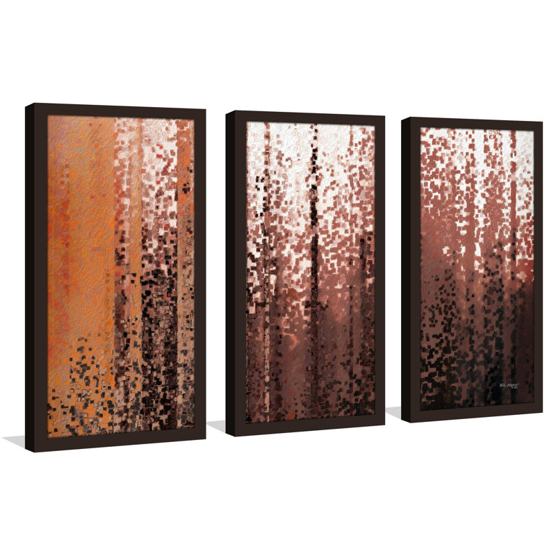 " Habakkuk 3:17-18 Rejoice In Hope " by Mark Lawrence 3 - Pieces, 25.5" H x 40.5" W x 1" D