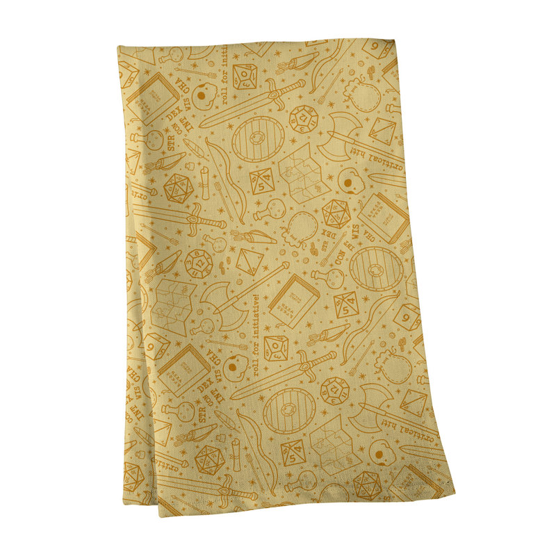 Mcguigan Tea Towel Kitchen Towel, Cotton Twill, Yellow