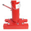 Camion-grue en acier avec pompe hydraulique manuelle, capacité de 1000 lb, rouge
