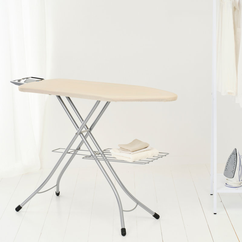 Brabantia Size C Ironing Board with Steam Iron Rest and Linen Rack