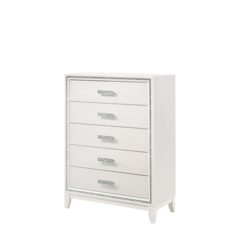 Coffre polyvalent pour un rangement et une décoration élégants, Blanc