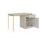 Alfaretta Metal Base Computer Desk-185102474