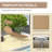 Outsunny Outdoor Lounge Chair