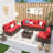 6 - Person Outdoor Seating Group With Cushions-1654438904