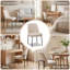 Fabric Upholstered Parsons Side Chair Dining Chair-2027590989