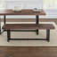 Banc en bois massif Amarapal-217012064