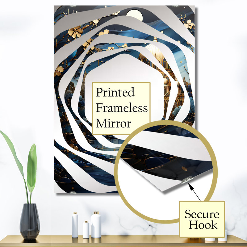 Grand miroir mural Koumarianos - MIR132689, 40 po x 30 po