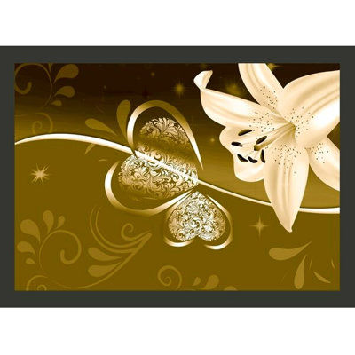 Lily in Shades 2.45m x 350cm Wallpaper