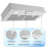 28" 800 CFM Ducted Insert Range Hood in Stainless Steel