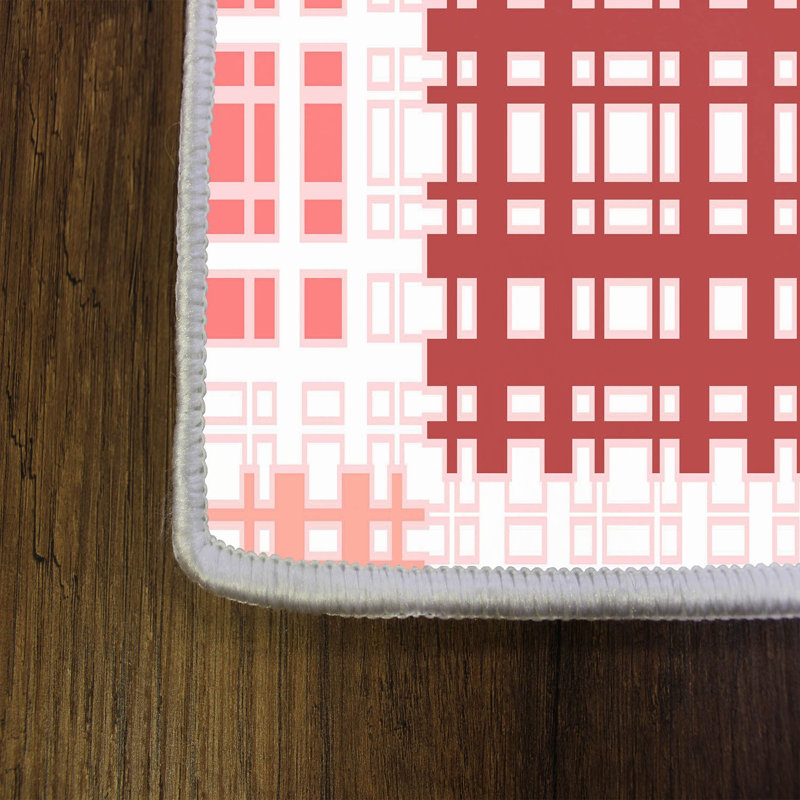High-Quality 3D Printed Area Rug (2.6 x 4. ft), 1% Polyester, .3 in Pile Height | Antibacterial, Non-Slip PVC Felt Dot Underside | Machine Washable, Elegant Design for Living Room, Bedroom & Office