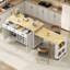 136 cm W Kitchen Island with-46570833