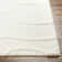 Ailey Machine Woven Shag Cream Area Rug
