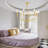 24 in. 6-Light Dimmable Modern Linear Chandelier for Dining Room-1836627552