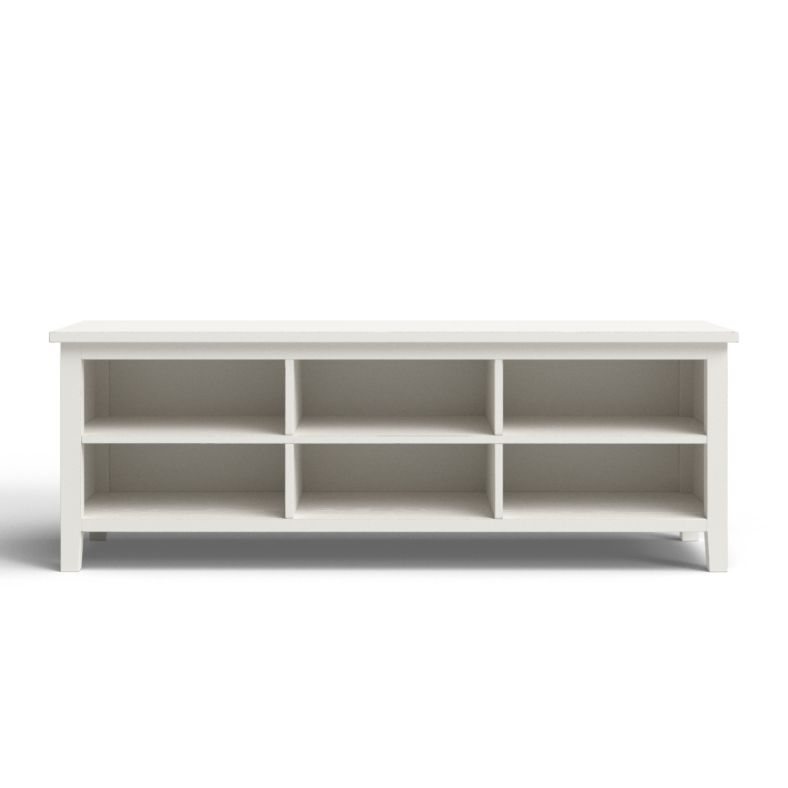 Arrisson Wide Bookcase, White