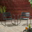 Ensemble de 2 chaises en fer-1302284775