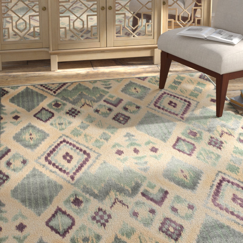 Tapis ikat Braswell Performance, Rectangle 5 pi 3 po x 7 pi 6 po