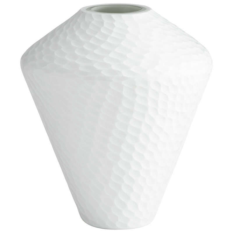 Vase de table Buttercream, H 11,5 po x l 10 po x P 10 po