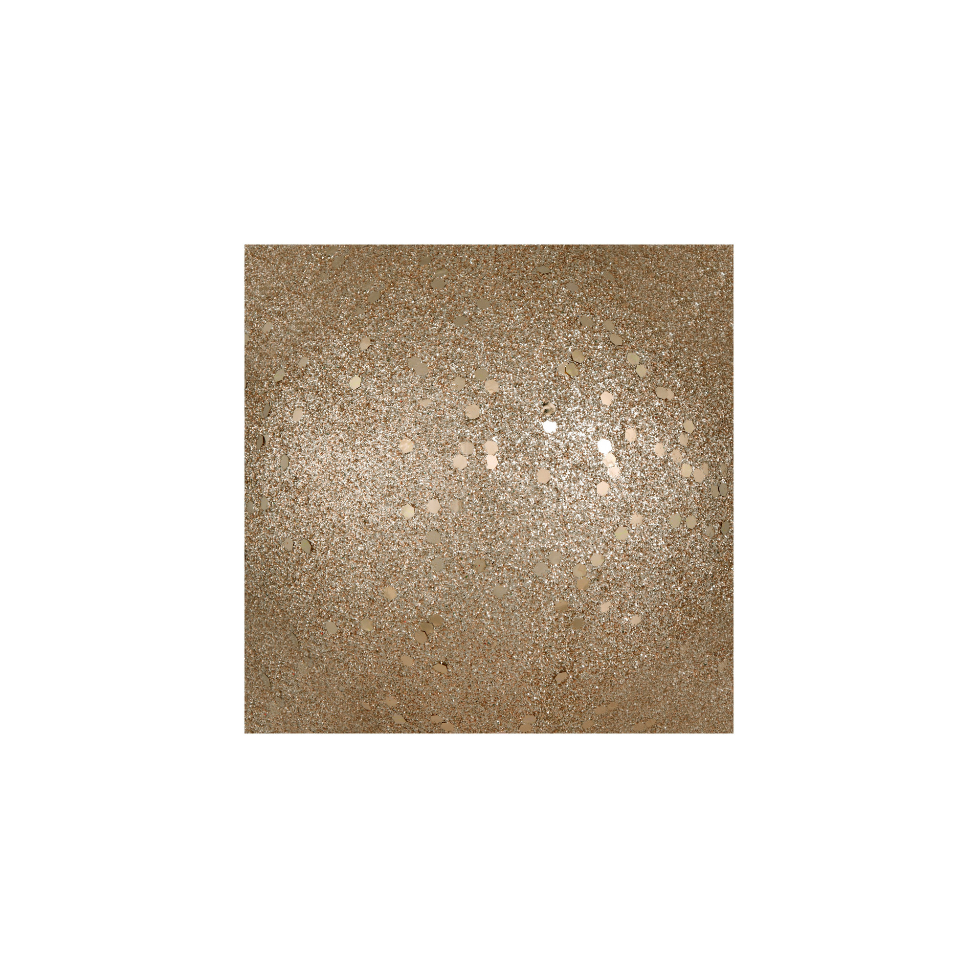 Holiday Solid Ball Ornament, Matte Mocha, 10" H x 10" W x 10" D
