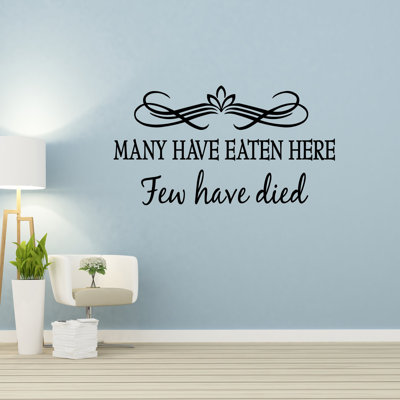 Text & Numbers Wall Decal