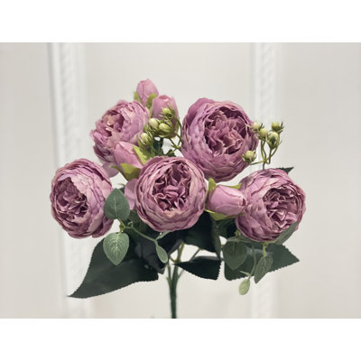 Tiges de pivoine en soie