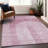Premium Machine Washable Prisco Blush Rug-2104943139