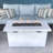 25" H Fiber Reinforced Concrete Propane Outdoor Fire Pit Table-882043940