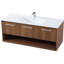 Ensemble de meuble-lavabo mural simple 48 po Kasper-1870325781