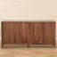 Armoire de rangement créative en bois massif