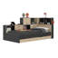 Arron European Single (90 X 200 Cm) Standard with Storage Included with Trundle Included