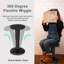 Tabouret oscillant à hauteur réglable pour apprentissage actif, idéal pour les bureaux assis-debout.-425769016-425769017