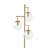 Alaycia 68.9'' Gold Tree Floor Lamp-297287735