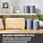 Scandi Food Storage - Set of 5 Containers and 5 Lids