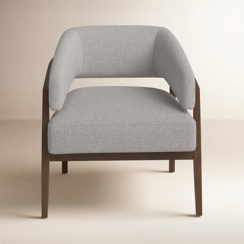 Dexter Barrel Chair, Gibson Silver
