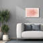 «Watercolor Wanderlust London Coral» par Laura Marshall, art mural sur toile-498913768
