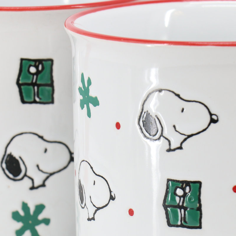 Ensemble de grandes tasses de camping 4 pièces 21 onces Peanuts Snoopy