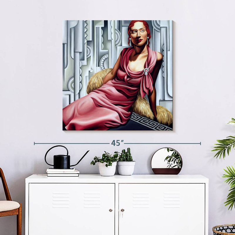 Leisha La vie en rose 2002, H 30 po x l 30 po