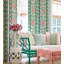 Chinois Chic Royal Peony Linen Print Fabric-46475771