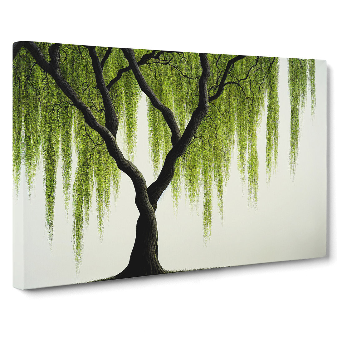 Irresistible Weeping Willow Tree - Wrapped Canvas