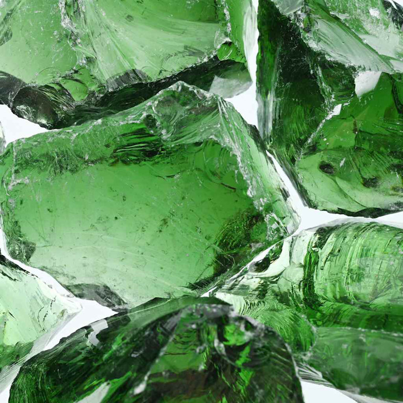 Incrustations décoratives vidaXL Garden Rock Green