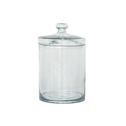Glass Apothecary Jar