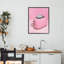 Giclée sur toile Disco Toaster sur rose, design par Lish Creative-130746583-130746584