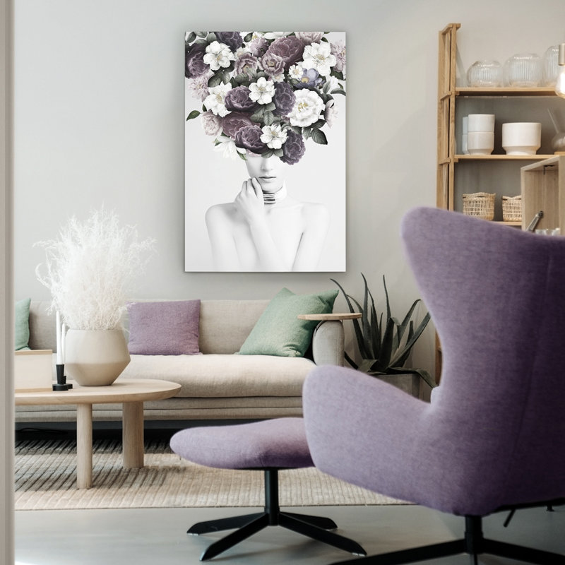 Clarisa - No Frame Print on Glass