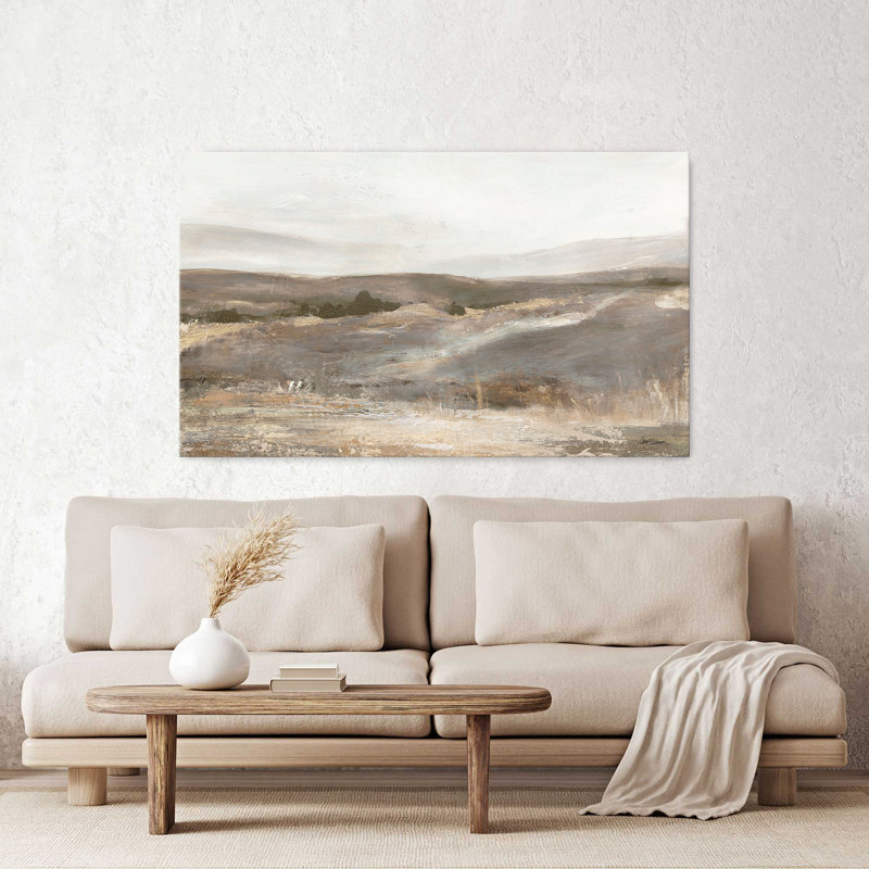 "Hill Country" par Carol Robinson, reproduction sur toile, H 24 po x l 40 po x P 1,5 po