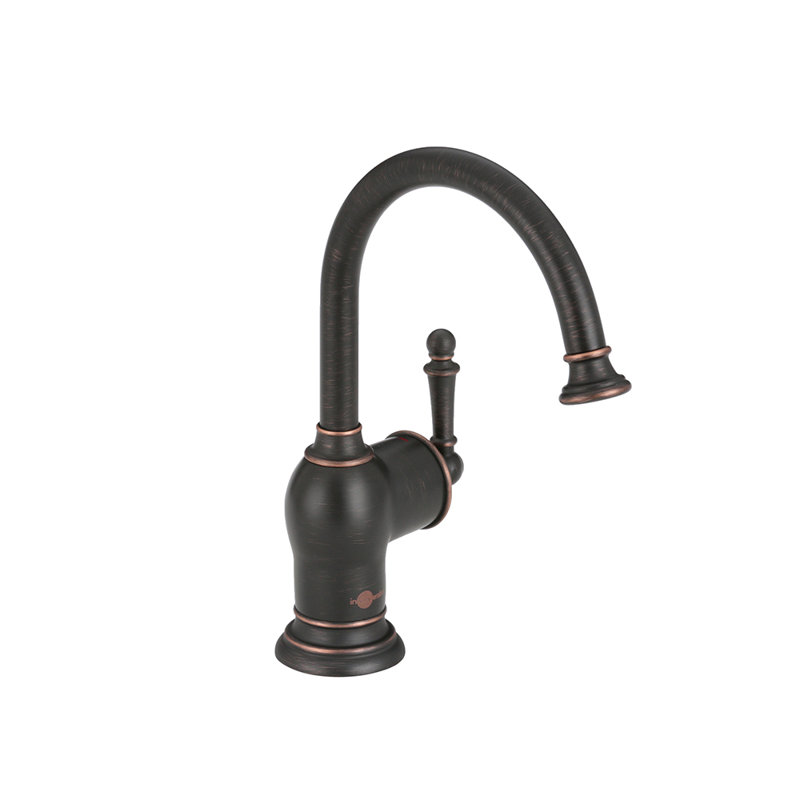 Distributeur d'eau froide Iris, Bronze classique frotté à l'huile