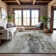 Premium Machine Washable Dahl AMF1076 Abstract Rug