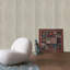 Elegance Collection Vertical Stripe Shimmer Finish Wallpaper Roll-900300450