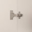 Armoire Elegent avec plateau supérieur et finition blanche