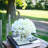 Silk Hydrangea Arrangement in Vase